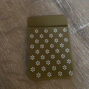 Madewell silicone stick on wallet